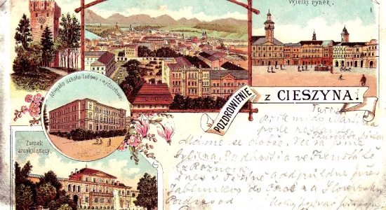 Pocztówka z Cieszyna