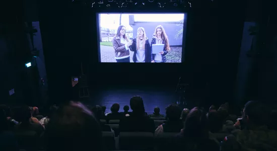Sala kinowo-teatralna podczas finału projektu, fot. M. Cioch / MHP