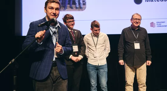 Uczestnicy projektu na gali finałowej, fot. M. Cioch / MHP