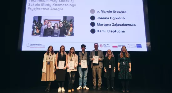 Uczestnicy projektu na gali finałowej, fot. M. Cioch / MHP