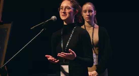 Uczestnicy projektu na gali finałowej, fot. M. Cioch / MHP