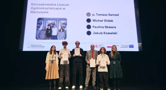 Uczestnicy projektu na gali finałowej, fot. M. Cioch / MHP