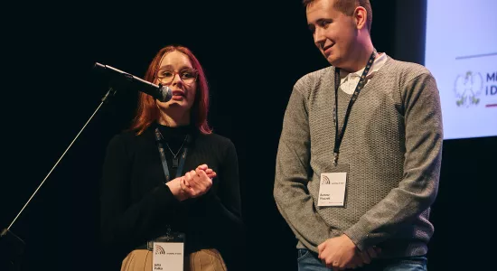 Uczestnicy projektu na gali finałowej, fot. M. Cioch / MHP
