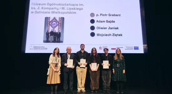 Uczestnicy projektu na gali finałowej, fot. M. Cioch / MHP