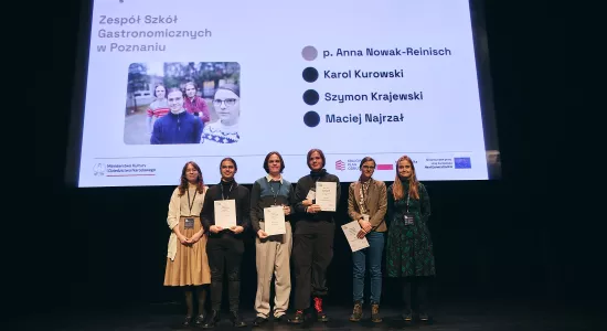 Uczestnicy projektu na gali finałowej, fot. M. Cioch / MHP