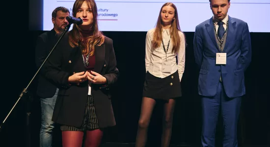 Uczestnicy projektu na gali finałowej, fot. M. Cioch / MHP