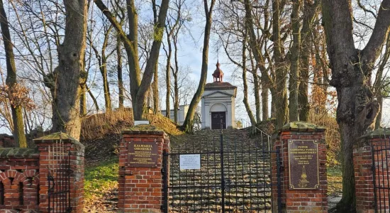 Wejście na kalwarię oborską