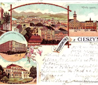 Pocztówka z Cieszyna