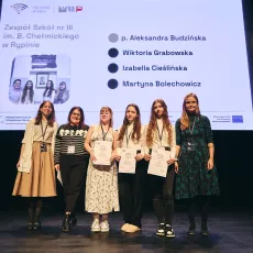 Uczestnicy projektu na gali finałowej, fot. M. Cioch / MHP