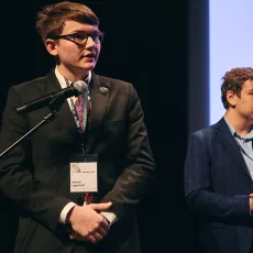 Uczestnicy projektu na gali finałowej, fot. M. Cioch / MHP
