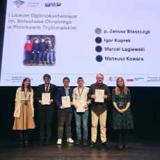 Uczestnicy projektu na gali finałowej, fot. M. Cioch / MHP