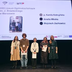 Uczestnicy projektu na gali finałowej, fot. M. Cioch / MHP