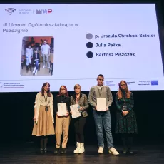 Uczestnicy projektu na gali finałowej, fot. M. Cioch / MHP