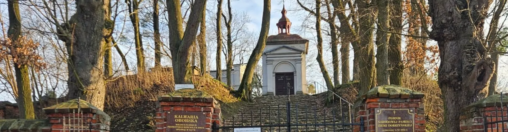 Wejście na kalwarię oborską